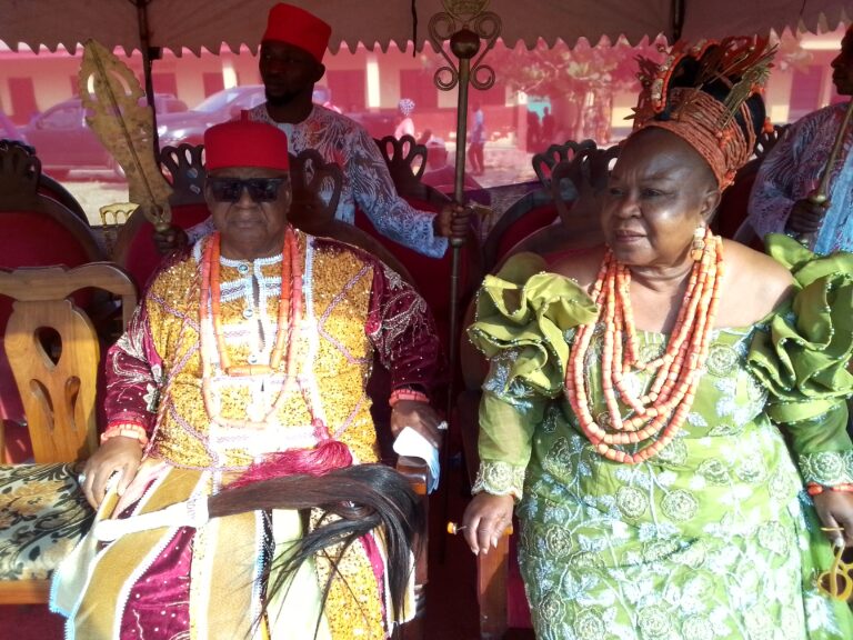 Igwe Azuka Augustine Ngoddy celebrates 10th anniversary of reign at 2nd Ofala festival in Atani