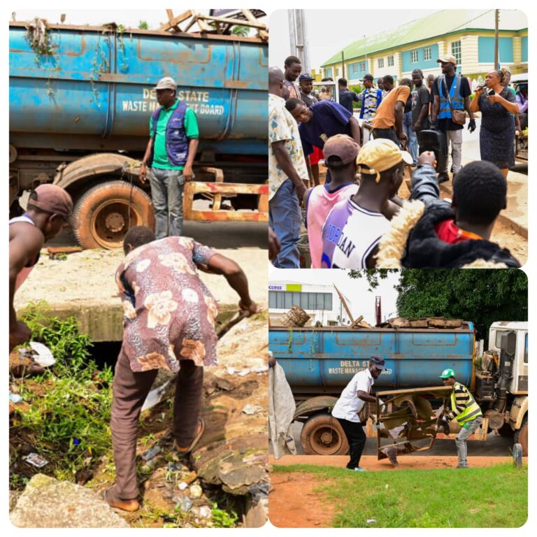 Delta State Capital Territory Development Agency Intensifies Cleanup Exercise