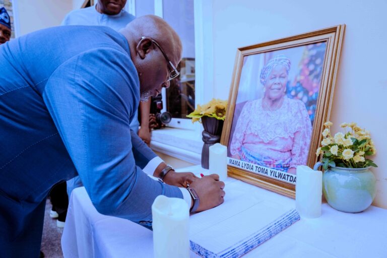 Oborevwori Commiserates with APC National Chairman Over Mother’s Demise