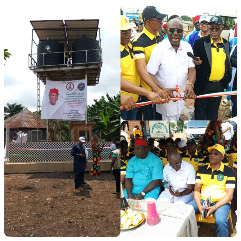 Senator Ned Nwoko gifts solar-powered boreholes to Idumuje Ugboko, Umunede