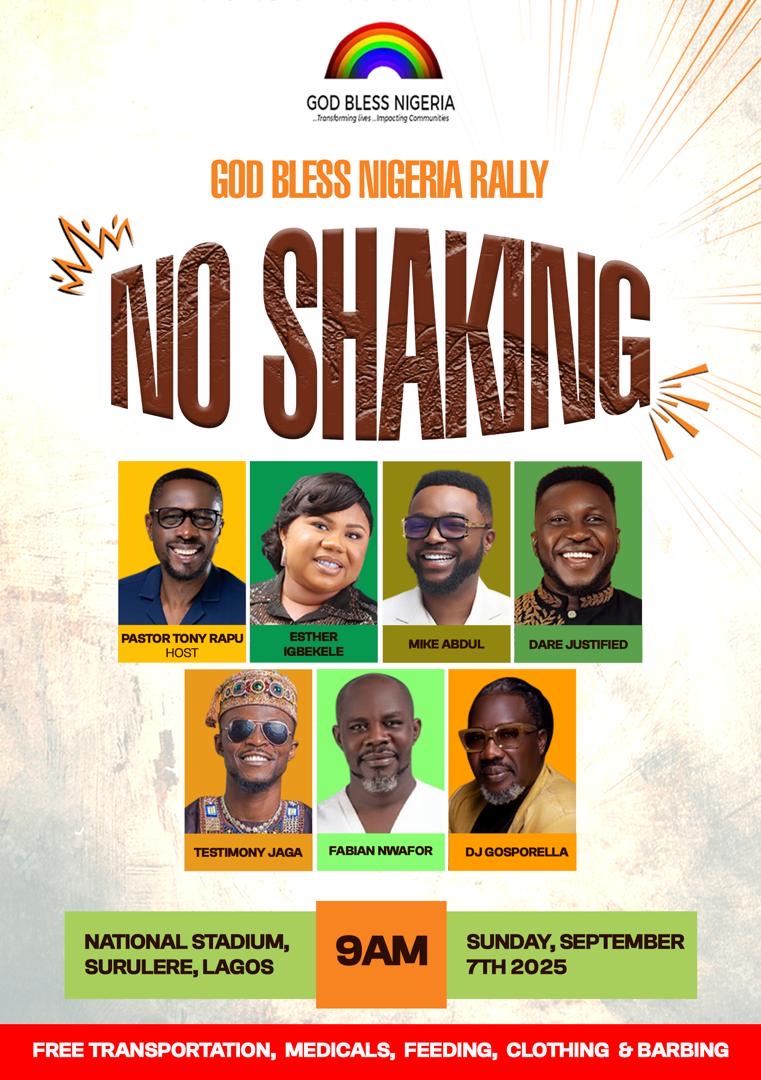 God Bless Nigeria Rally: A Day of Hope, Healing, and Transformation*