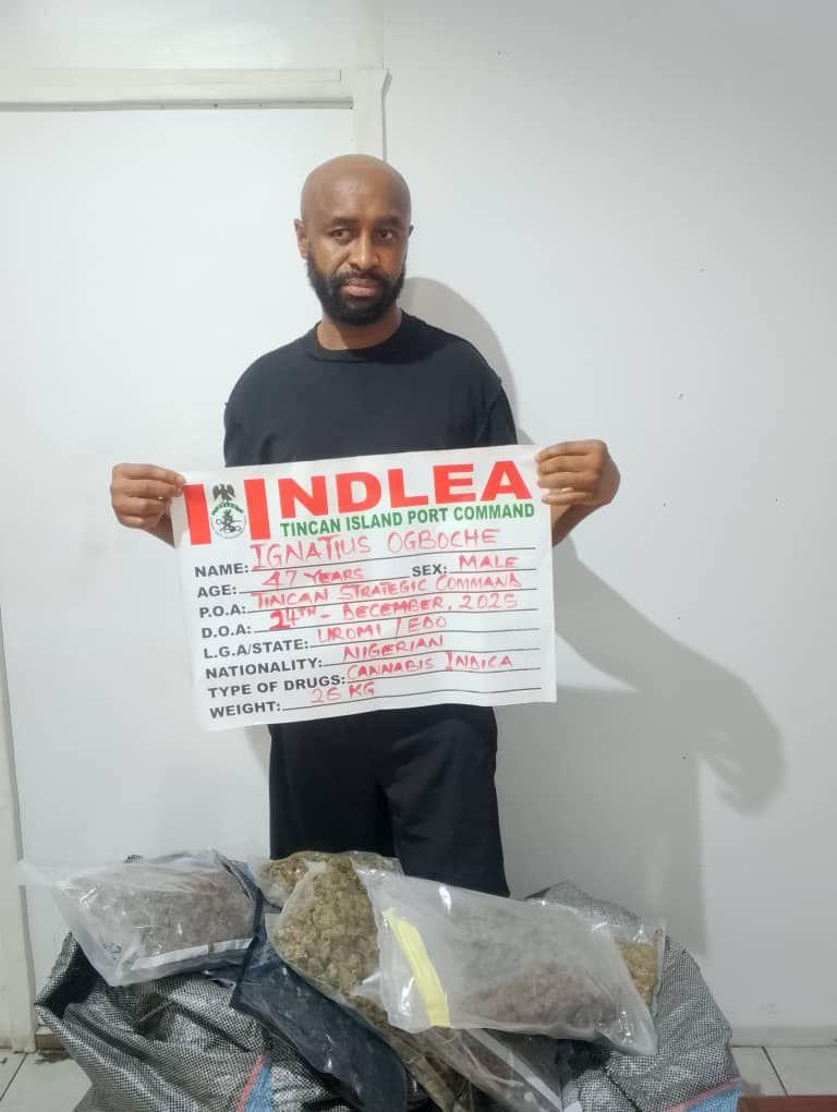 NDLEA Nabs Ex-Convict, Three Others Over Cocaine Hidden in Liquid Starch Bound for UK