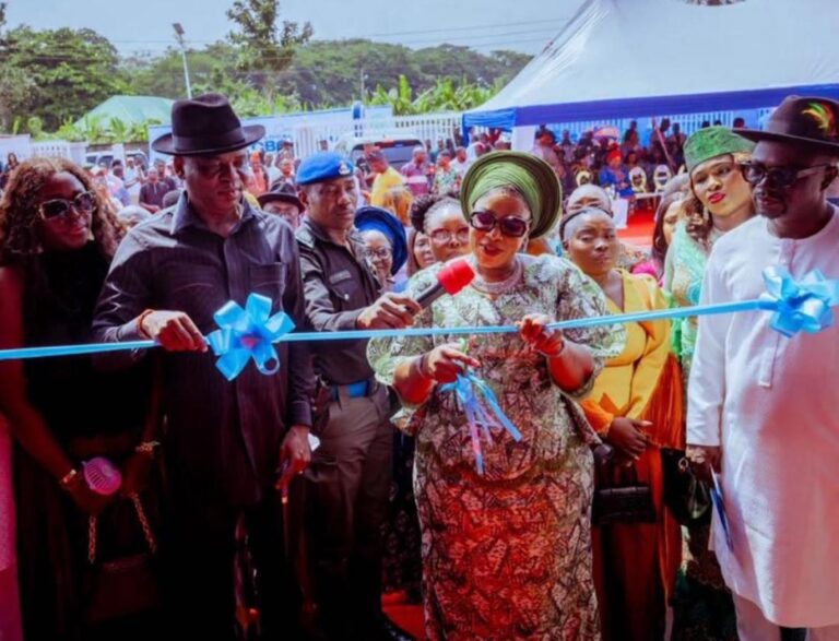Oborevwori’s Wife Inaugurates “Beacon of Hope” Cottage Hospital In Ughelli.