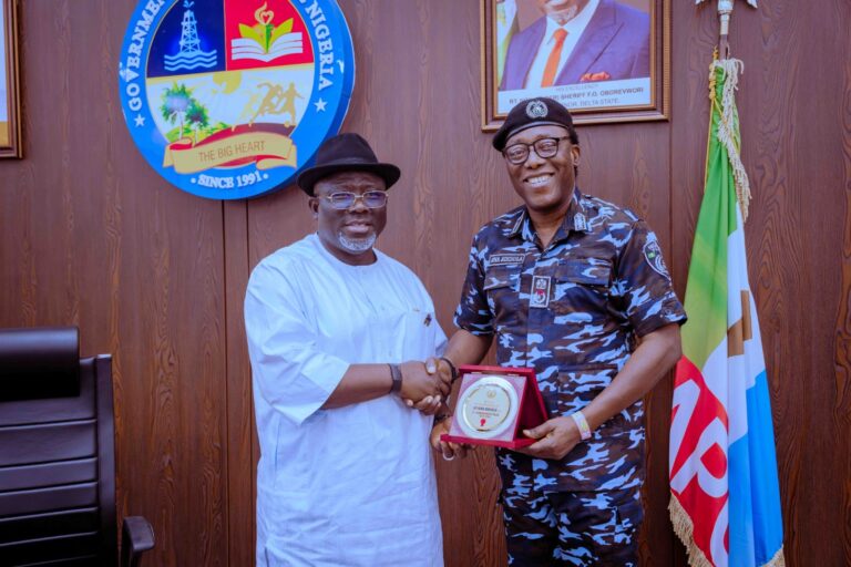 Go Tough On Criminals, Oborevwori Charges New Commissioner Of Police