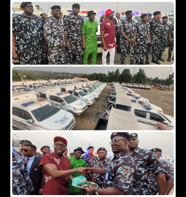 Soludo strengthens Anambra security with 30 hilux patrol vehicles