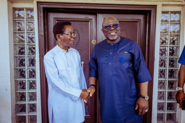 Oborevwori Felicitates Elder Statesman, Chief Godwin Ogbetuo At 96
