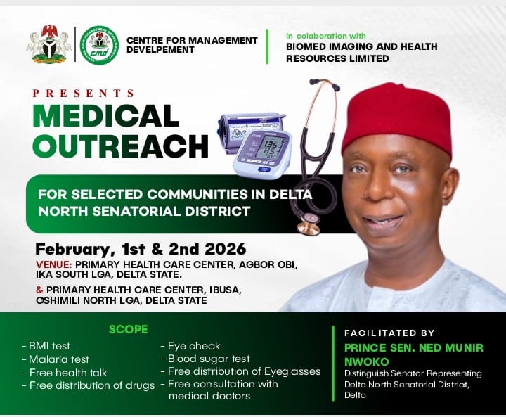 Senator  Ned Nwoko partners cmd to empower youth, women in delta north