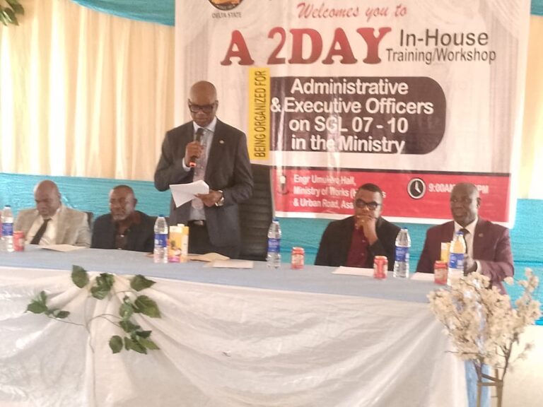 Delta State Works Ministry organises capacity building for Staff